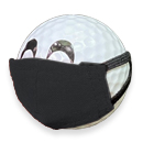 TORUNDA 撮るんだ かわいい 可愛い ゴルフボール用 ブラック 立体型マスク