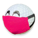 TORUNDA 撮るんだ かわいい 可愛い ゴルフボール用 ピンク 立体型マスク